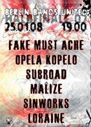 Subroad Berlin Bands United Halbfinale